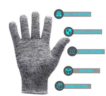 GUANTES ANTI CORTE PREMIUN