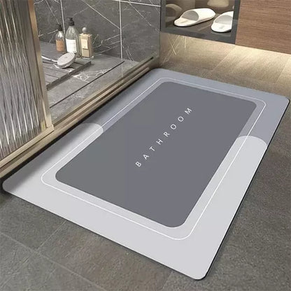 ALFOMBRA ABSORBENTE DE BAÑO RECTANGULAR