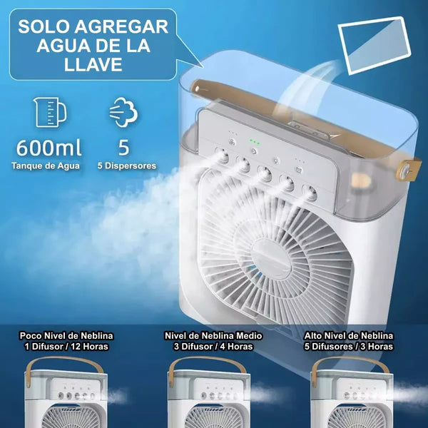 VENTILADOR PORTATIL PRO REFRESCANTE PREMIUN