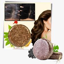 Hair darkening shampoo bar